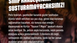 Kürtçeye Değil, Faşizme Barikat! Sınıf Kardeşliğini Susturamayacaksınız!