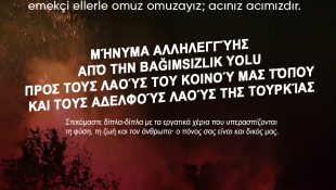 Bağımsızlık Yolu’ndan Ortak Vatanımız ve Kardeş Halklarla Dayanışma Mesajı