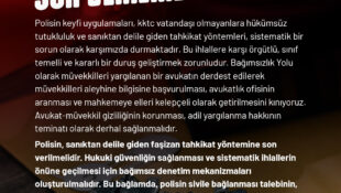 Faşizan Uygulamalara Son Verilmeli!