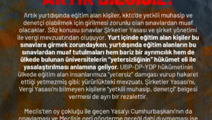Hükümet ve Cumhurbaşkanı Elele Verdi: Yetkili Muhasipler Artık Bilgisiz!