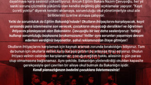 Çocuklara Okulda Yer Yok, Veliden Binlerce Lira İsteniyor: Bakan Ne İş Yapıyor?